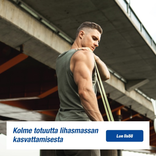 Kolme totuutta lihasmassan kasvattamisesta, lue lis��